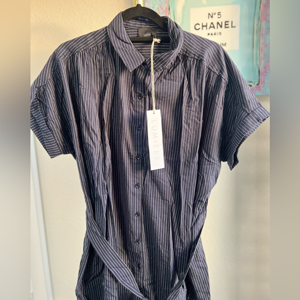 NWT Lumiere Urban Outfitters  shirt dress.